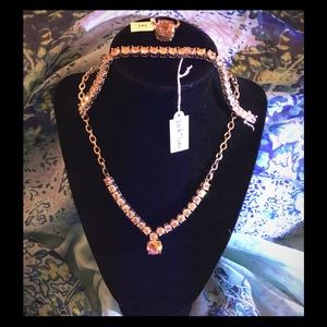 NWT Park Lane Bejeweled necklace, bracelet & ring